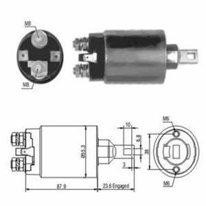 Magnetswitch, startmotor, mazda 626 hatchback iv, mx-3, mx-5 i, mx-6, xedos 6, xedos 9, 8599-18-400A*, 8599-24-736, E3TZ-11002-