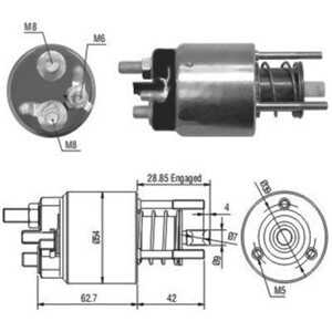 Magnetswitch, startmotor, fiat ducato buss, ducato flak/chassi, ducato skåp, 1311955508*, 1319555080*, 1331329080*, 46208436*, 