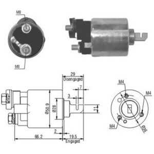 Magnetswitch, startmotor, honda, 31200-P27-J01*, 31200-P28-A52*, 31200-P2A-004, 31200-P2A-014, 31200-P2C-004, 31200P2C014, 3120