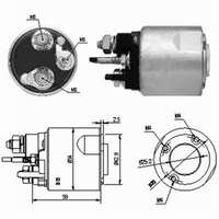 Magnetswitch, startmotor