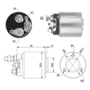 Magnetswitch, startmotor, daewoo,mercedes-benz,opel,vauxhall, 012 02 128*, 012 02 137*, 012 02 172*, 012 02 173*, 012 03 137*, 