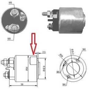 Magnetswitch, startmotor, dacia,nissan,renault, 77 11 135 335*, 77 11 135 849*, 82 00 182 178, 82 00 266 777, 82 00 781 939*