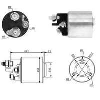 Magnetswitch, startmotor