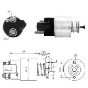 Magnetswitch, startmotor, hyundai,kia, 36100-2B100*, 36120-2B100