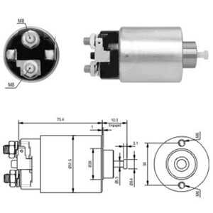 Magnetswitch, startmotor, hyundai,kia,mazda,mitsubishi, 23343-M8210, M000T30771*, M000T80581*, M000T81281*, M000T81283*, M000T8