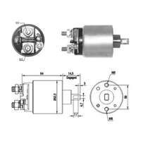 Magnetswitch, startmotor