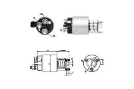 Magnetswitch, startmotor, seat,vw