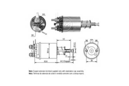 Magnetswitch, startmotor, land rover defender cabrio, defender station wagon