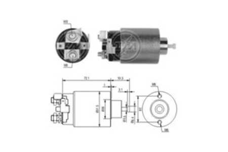 Magnetswitch, startmotor, hyundai,mazda,mitsubishi, 23343-M8210, M1T74181, M371X64271, M371X64273, M371X64471, M371X74471, MD61