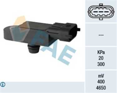 Map Sensor, abarth,alfa romeo,dacia,fiat,lancia,nissan,opel,renault,suzuki, 0000055219295, 000283538, 13 20 767, 18590-84A50, 1