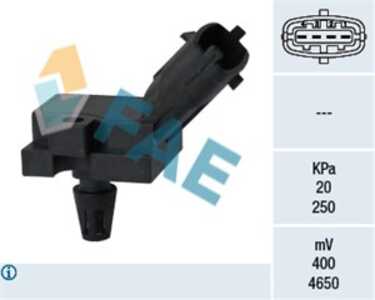 Map Sensor, ford focus ii, volvo c30, c70 cabriolet ii, s40 ii, s60 i, s80 i, v50, v70 ii, xc70 cross country i, xc90 i, 136781