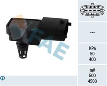 Map Sensor, alfa romeo,chevrolet,fiat,jeep,lancia,opel,saab, 0000504073323, 0000504372225, 1238838, 1403945, 1725, 20524936, 2C