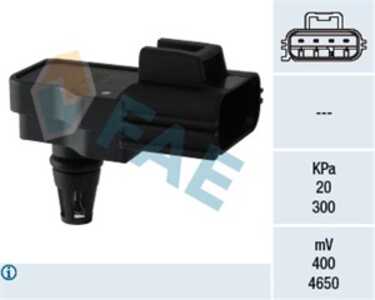 Map Sensor, citroën,fiat,ford,peugeot, 1372511, 1503280, 1920 LA, 1920.LA, 6C119-F479-AA, 6C119-F479-AB, 96.606.034.80, 9660603