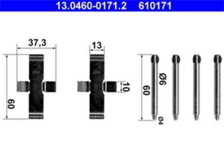 Monteringssats, Bakaxel, mercedes-benz 124 coupé [c124], 124 sedan [w124], 190 [w201], 000 421 30 91, 000 991 97 60, A 000 421 