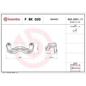 Monteringssats, bromsok, Framaxel, Höger, Vänster, nissan,opel,renault, 410151326R