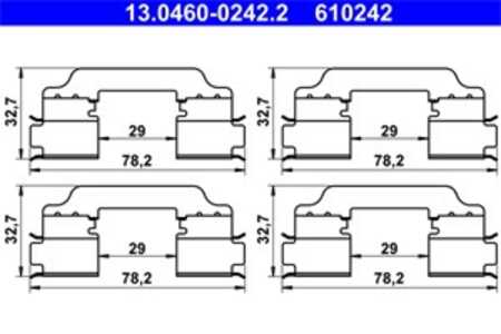 Monteringssats, Framaxel, renault kangoo / grand kangoo ii, kangoo be bop, kangoo express, 44 08 314 67R