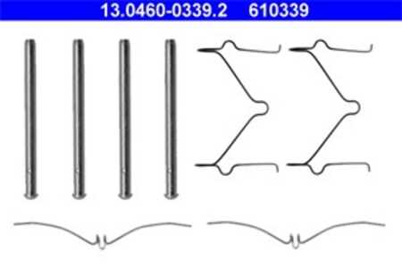 Monteringssats, Framaxel, mazda 121 ii, 323 c iv, 323 c v, 323 f iv, 323 f v, 323 p v, 323 s iv, 323 s v