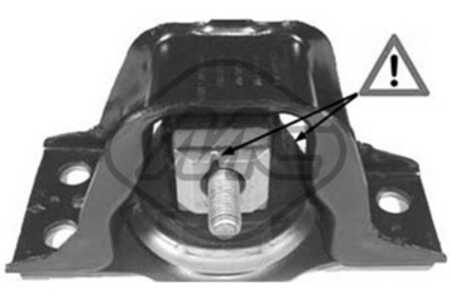 Motorkudde, Höger, nissan micra iii, renault clio iii, modus / grand modus, 82 00 131 305