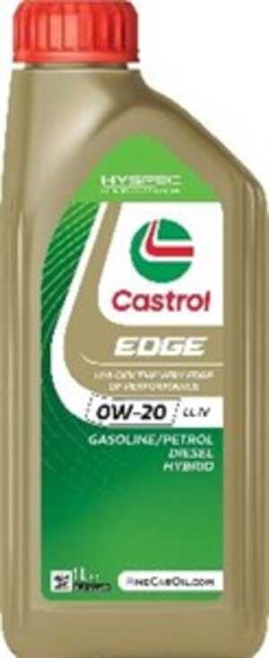 Motorolja Castrol Edge 0W-20 Ll Iv 1L, seat,porsche,vw,audi, Porsche C20, VW 508 00, VW 509 00