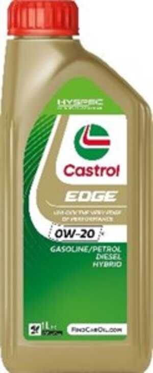 Motorolja Castrol Edge 0W-20 V 1L, honda,volvo,kia,nissan,toyota,polestar,mg,hyundai,lynk & co