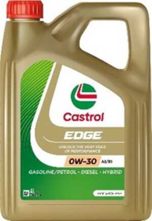 Motorolja Castrol Edge 0W-30 A5/B5 4L, passar många modeller