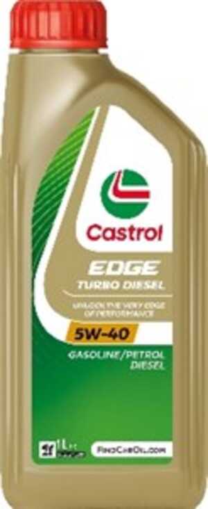 Motorolja Castrol EDGE Turbo Diesel 5W-40, 1l, bmw,saab,chevrolet,vw,mercedes-benz, FIAT 9.55535-S2, Ford WSS-M2C917-A, GM dexo