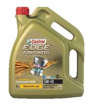 Motorolja Castrol EDGE Turbo Diesel 5W-40 5L, Universal