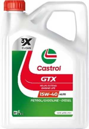 Motorolja Castrol GTX 15W-40 A3/B3 4L, Universal