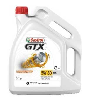 Motorolja Castrol GTX 5W-30 RN17 5L, Universal, Renault RN 17