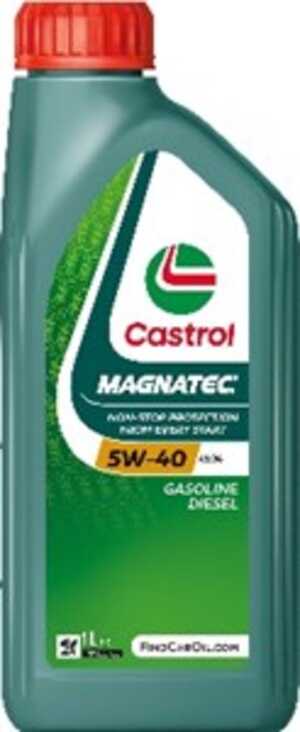 Motorolja Castrol Magnatec 5W-40  A3/B4, passar många modeller