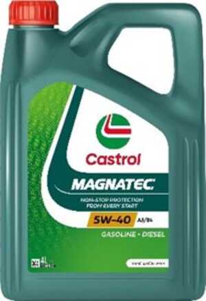 Motorolja Castrol Magnatec 5W-40  A3/B4, passar många modeller