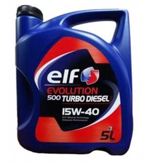 Motorolja Elf Evo 500 Turbo Diesel 15w-40, Universal