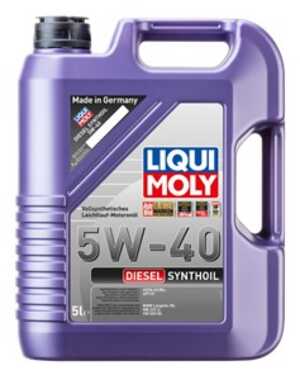 Motorolja Liqui Moly Diesel Synthoil 5W-40 5L, Universal