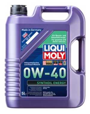 Motorolja Liqui Moly Synthoil Energy 0W-40 5L, Universal