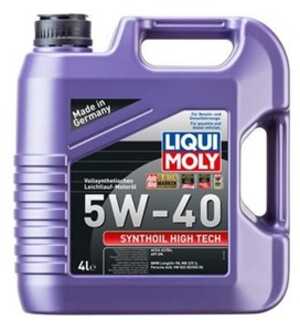 Motorolja Liqui Moly Synthoil High Tech 5W-40 4L, Universal