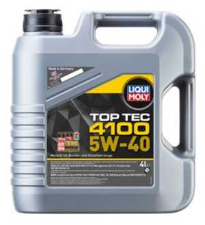 Motorolja Liqui Moly Top Tec 4100 5W-40 4L, Universal