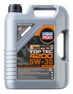 Motorolja Liqui Moly Top Tec 4200 5W-30 5L, Universal