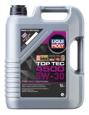 Motorolja Liqui Moly Top Tec 4500 5W-30 5L, Universal