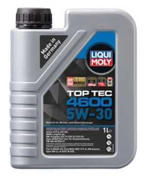 Motorolja Liqui Moly Top Tec 4600 5W-30 1L, Universal