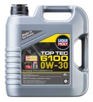 Motorolja Liqui Moly Top Tec 6100 0W-30 4L, Universal