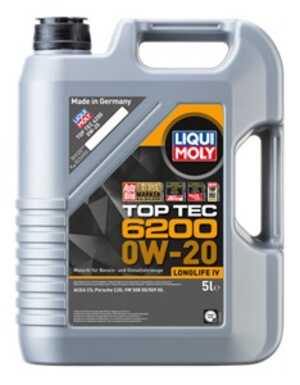 Motorolja Liqui Moly Top Tec 6200 0W-20 1L, Universal