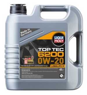 Motorolja Liqui Moly Top Tec 6200 0W-20 4L, Universal