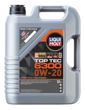 Motorolja Liqui Moly Top Tec 6300 0W-20 5L, Universal