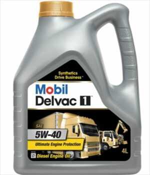 Motorolja MOBIL Delvac 1 5W-40 4L, Universal