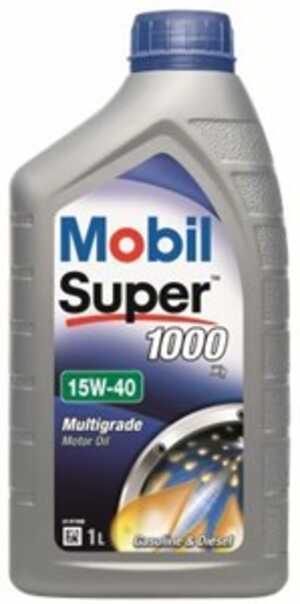 Motorolja Mobil Super 1000 X1 15W-40, 1L, Universal