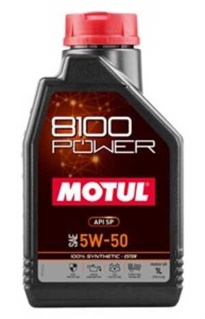 Motorolja Motul 8100 POWER 5W-50, Universal