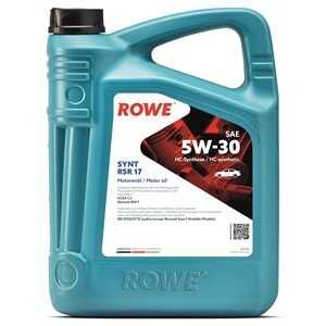 Motorolja Rowe Hightec Synt Rsr 17 Sae 5w-30 5l, Universal