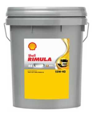 Motorolja Shell Rimula R4 L 15W-40, Universal