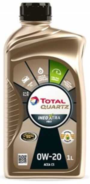 Motorolja Total Quartz Ineo Xtra First 0w-20, 1L, Universal