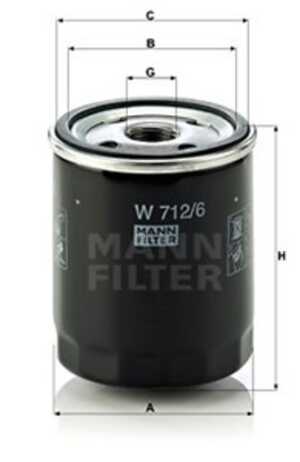 Oljefilter, bmw, 11 42 1 250 534, 11 42 1 258 038, 11 42 1 258 039, 11 42 1 267 597, 11 42 1 272 604, 11 42 1 276 850, 11 42 1 